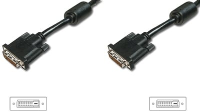 Кабель Digitus DVI-D dual link (AM/AM) 2m/black