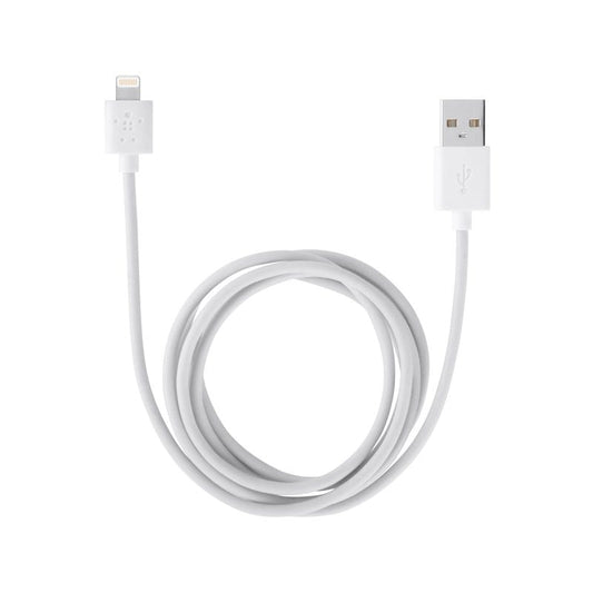 Дата кабель Belkin USB 2.0 Lightning charge/sync cable 3м/White (F8J023bt3M-WHT)