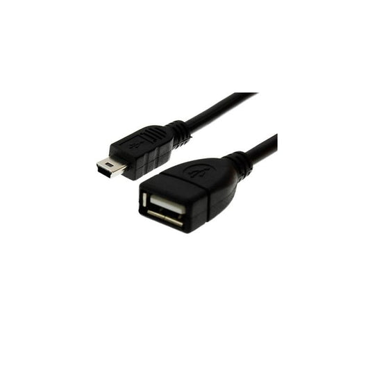 Дата кабель Drobak OTG USB 2.0 AF – Mini USB Тип B (212668)