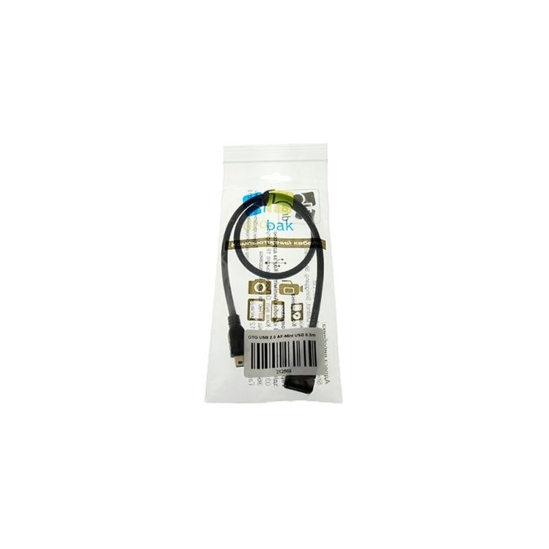 Дата кабель Drobak OTG USB 2.0 AF – Mini USB Тип B (212669)