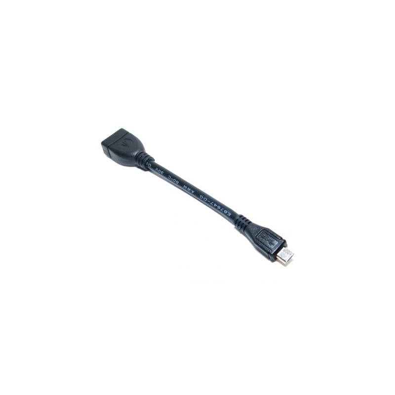 Дата кабелю EXTRADIGITAL OTG USB 2.0 AF - Micro USB M/ 0.1m/ 28 AWG/ Hi-Speed (KBO1623)