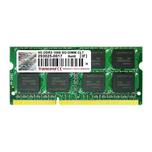 DDR3-SODIMM 4096Mb DDR3 (1066Mhz) pc-8500 Transcend TS4GAP1066S