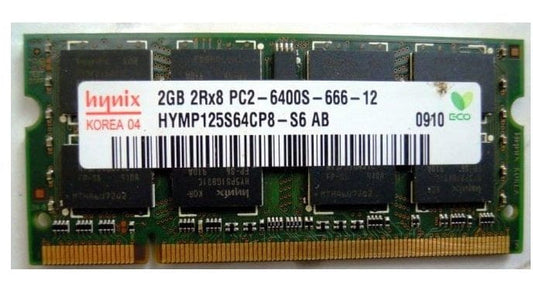 SODIMM DDR2 2Gb 800 MHz Hynix (HYMP125S64CP8-S6)