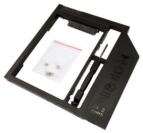 Адаптер для ноутбука optibay HDD CADDY 9.5мм Tishric HDS9001-SS