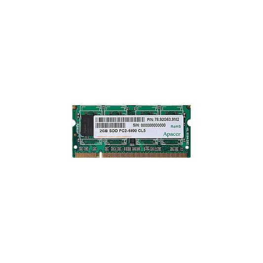 SODIMM DDR2 2GB 800 MHz Apacer (AS02GE800C6NBGC)