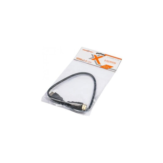 Кабель HDMI to HDMI 0.5m Maxxter (V-HDMI4-0.5M)