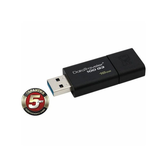 Пристрій USB 16GB Kingston DataTraveler 100 Generation 3/USB 3.0/DT100G3/16GB