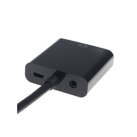 HDMI to VGA adapter, additional power and audio