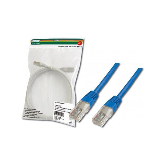 Патч-корд 5м DIGITUS (DK-1511-050/B)/ 5е cat./ Синий