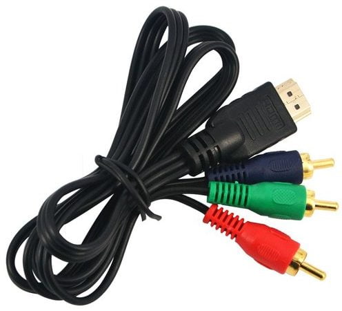Кабель HDMI – RCA (тюльпан); 1 метр; KB1740