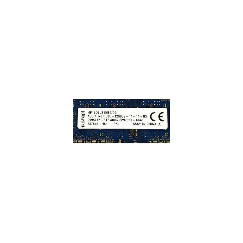 DDR3-SODIMM 4096Mb DDR3 (1600Mhz) pc-12800 1.35V Kingston (HP16D3LS1KBG/4G)