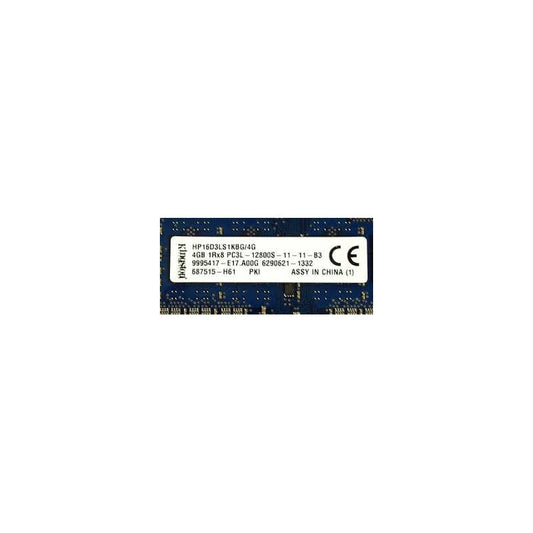 DDR3-SODIMM 4096Mb DDR3 (1600Mhz) pc-12800 1.35V Kingston (HP16D3LS1KBG/4G)