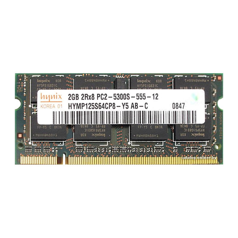 SODIMM SK hynix 2 GB DDR2 667 MHz (HYMP125S64CP8-Y5)