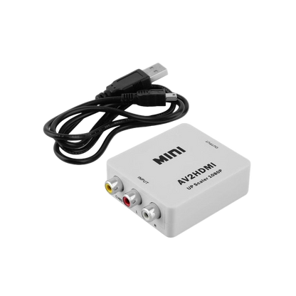 Переходник RCA (тюльпан) в HDMI av2hdmi upscaler