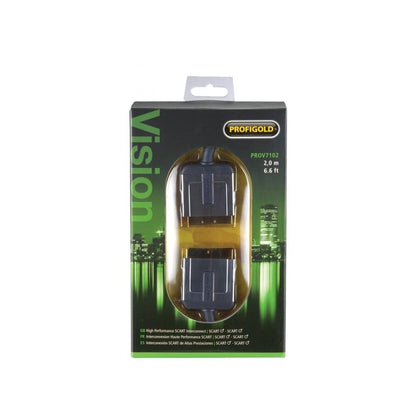 Кабель SCART to SCART 2.0m Bandridge (PROV7102)