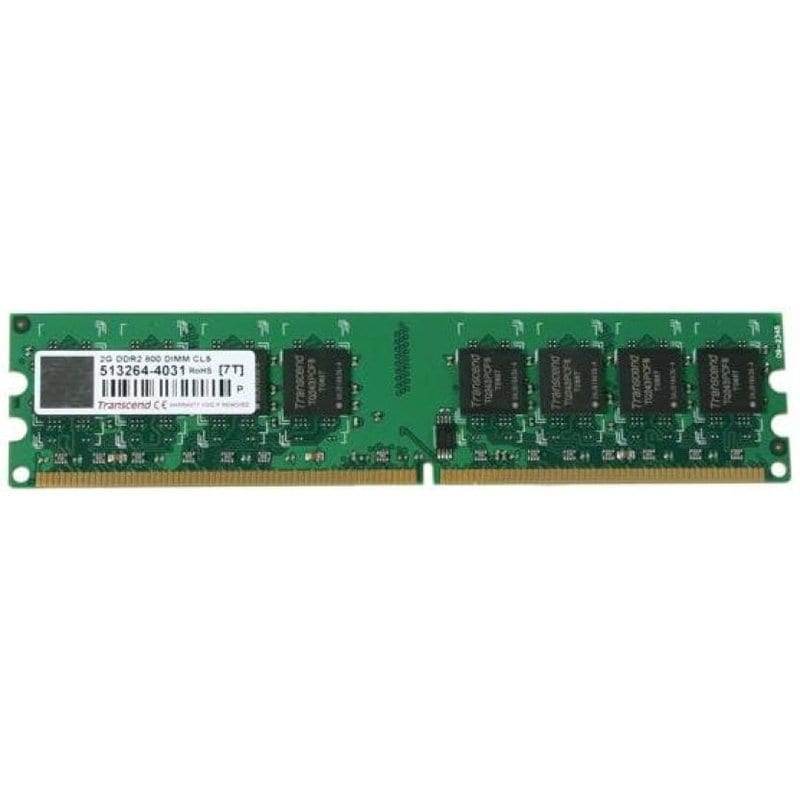 DIMM DDR2 2GB 800 MHz PC-6400 Transcend (JM800QLU-2G)