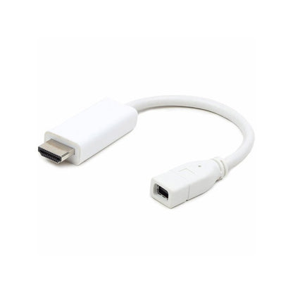 Перехідник mini DisplayPort to HDMI Cablexpert (A-mDPF-HDMIM-001-W)