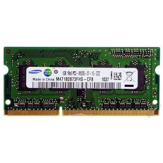 DDR3-SODIMM 1024Mb DDR3 (1066Mhz) pc-8500 Samsung M471B2873FHS-CF8