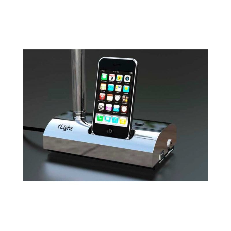 Лампа для iPad/iPhone/iPod/Notebook t'Light Universal Desk Lamp Chrome (55010CH)
