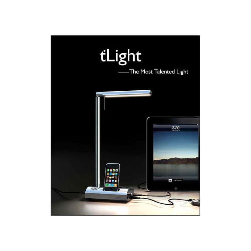 Лампа для iPad/iPhone/iPod/Notebook t'Light Universal Desk Lamp Chrome (55010CH)
