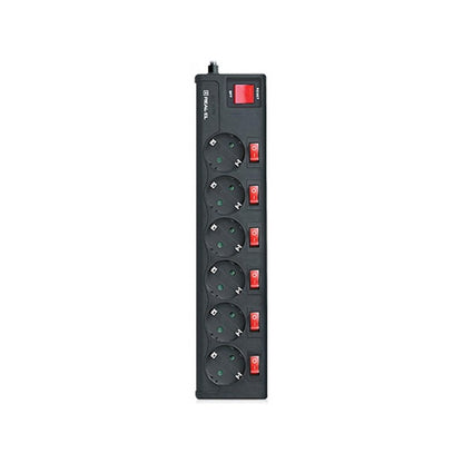 Фильтр питания REAL-EL RS-6 EXTRA 3m/black (EL122300002)