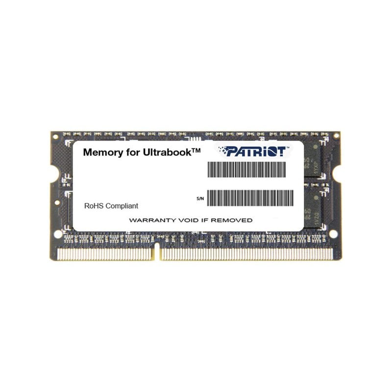 SODIMM DDR3L 4GB 1600 MHz Patriot (PSD34G1600L2S)