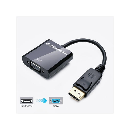 Переходник DisplayPort to VGA/CableDeconn