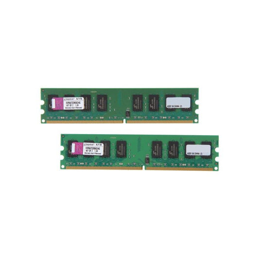 4Gb (2 x 2Gb) DDR2 667 (PC2 5300) Dual Channel Kit Kingston KVR667D2N5K2/4G