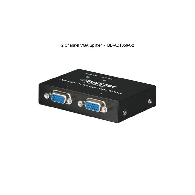 Розгалужувач VGA активний на 2 VGA/LU102 East-toptech