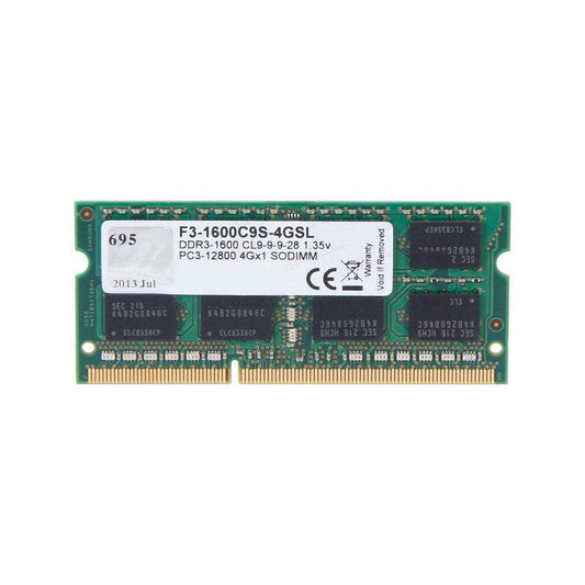SODIMM DDR3L 4GB 1600 MHz G.Skill (F3-1600C9S-4GSL)