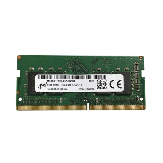SODIMM 8GB DDR4 PC4-19200 2400MHz 1.2V Micron MTA8ATF1G64HZ-2G3B1