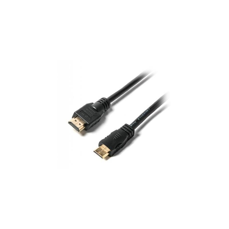 Кабель HDMI для HDMI C (mini)/ 1.8m Viewcon (VD 090-1/8м.)