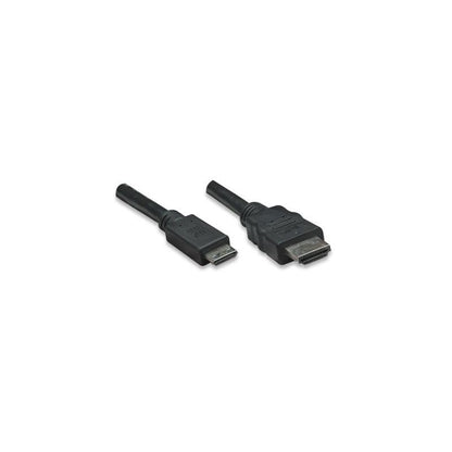 Кабель HDMI A до HDMI C (mini)/ 1.8m Manhattan (304955)