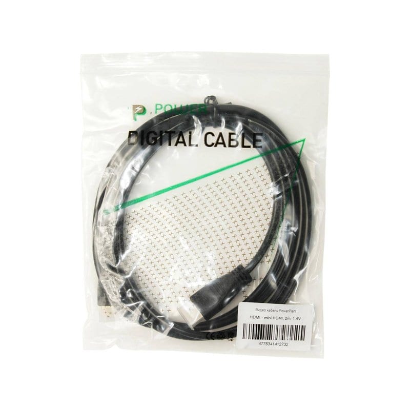 Кабель HDMI для HDMI C (mini)/2.0m PowerPlant (KD00AS1273)