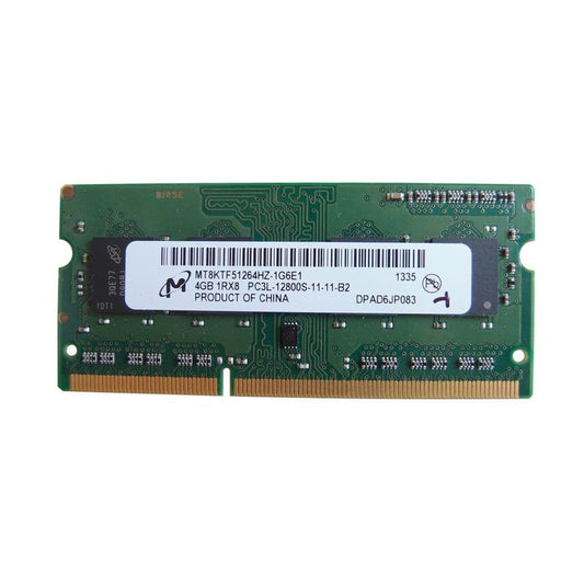So-dimm 4Gb DDR3L pc-12800 1600MHz Micron MT8KTF51264HZ-1G6E1