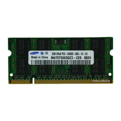 SODIMM DDR2 2Gb 667MHz Samsung M470T5663QZ3-CE6