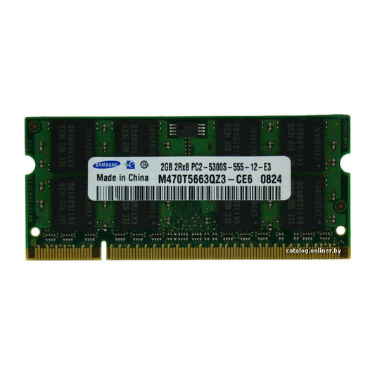 SODIMM DDR2 2Gb 667MHz Samsung M470T5663QZ3-CE6