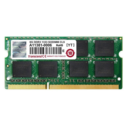 Оперативная 8 GB SODIMM DDR3 1333 MHz Transcend JM1333KSH-8G