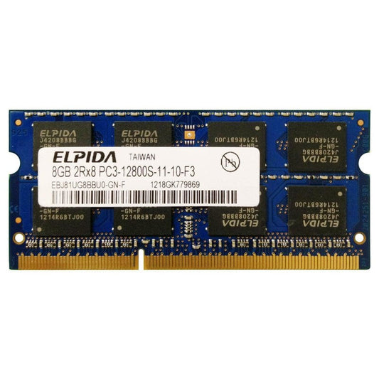 SODIMM DDR3 8Gb 1600 MHz 1.5V Elpida EBJ81UG8BBU0-GN-F
