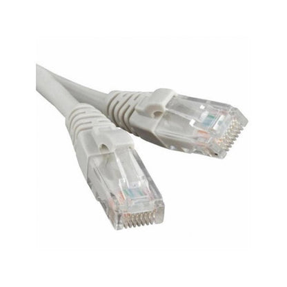 Патч-корд 1м RJ-45 CCA Atcom (4962) UTP/ 1 м/ 5е cat./ Сірий