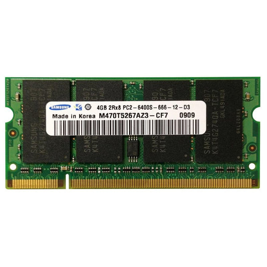 SODIMM DDR2 4GB 800 Mhz Samsung M470T5267AZ3-CF7