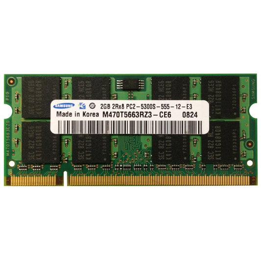 SODIMM DDR2 2GB (667MHz) PC-5300 Samsung M470T5663RZ3-CE6