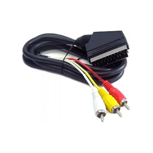 Кабель SCART to 3RCA; 1.2 м