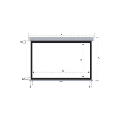Екран моторизований Grandview 266x149 CB-MP120 (16:9) WM5