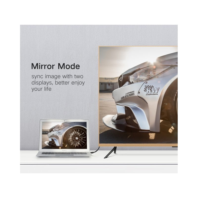 Кабель mini DisplayPort to HDMI/1.5m/4K/Ugreen (20848)