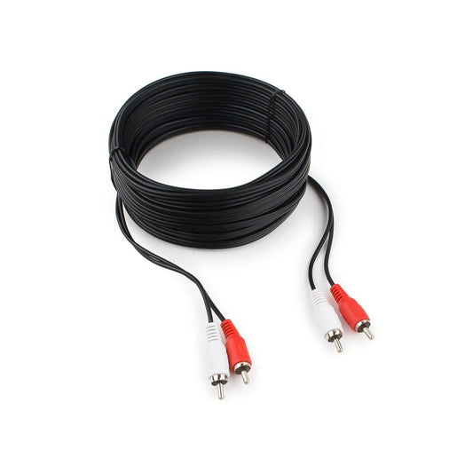 Кабель 2RCA to 2RCA 10.0m Cablexpert (CCA-2R2R-10M)