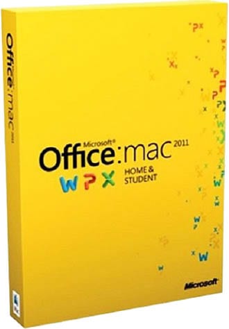Microsoft Office Mac Home Student 2011 Українська (коробкова версія) (GZA-00310)