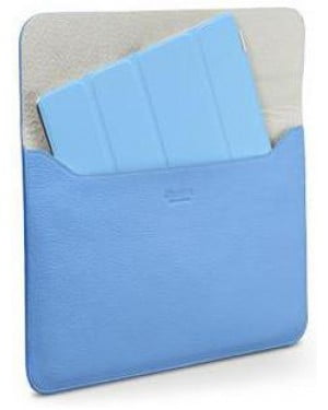 Чехол-конверт для iPad SGP Leather Case illuzion (Sleeve Series) Tender Blue (SGP07629)