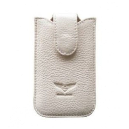 Чохол для iPhone 4/4S MacLove Genuine Leather Case Baron White (ML25562)