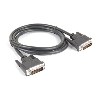 Кабель DVI-D Dual Link 24/24 3.0м (Black&amp;Gold) Y-Y